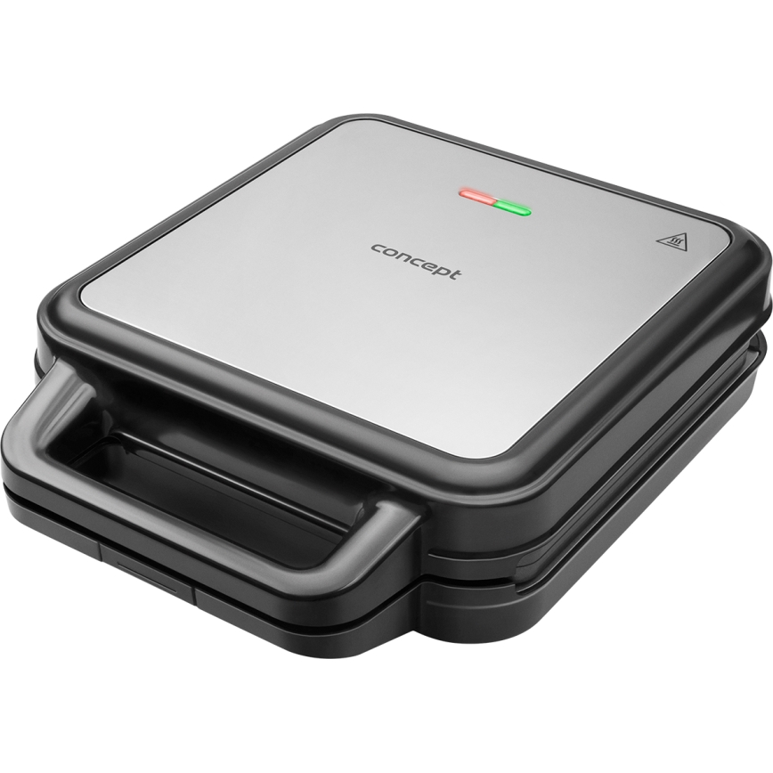 Concept SV3080 - Voileipägrilli FAMILY 3in1 1200W/230V musta/ruostumaton