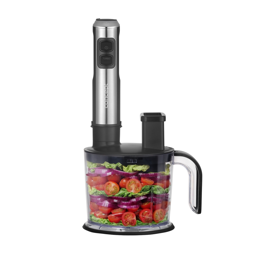 Concept TM5500 - Sauvasekoitin lisävarusteiden kanssa 1500W/230V musta/ruostumaton