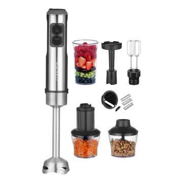 Concept TM5510 - Sauvasekoitin lisävarusteiden kanssa 1500W/230V musta/ruostumaton