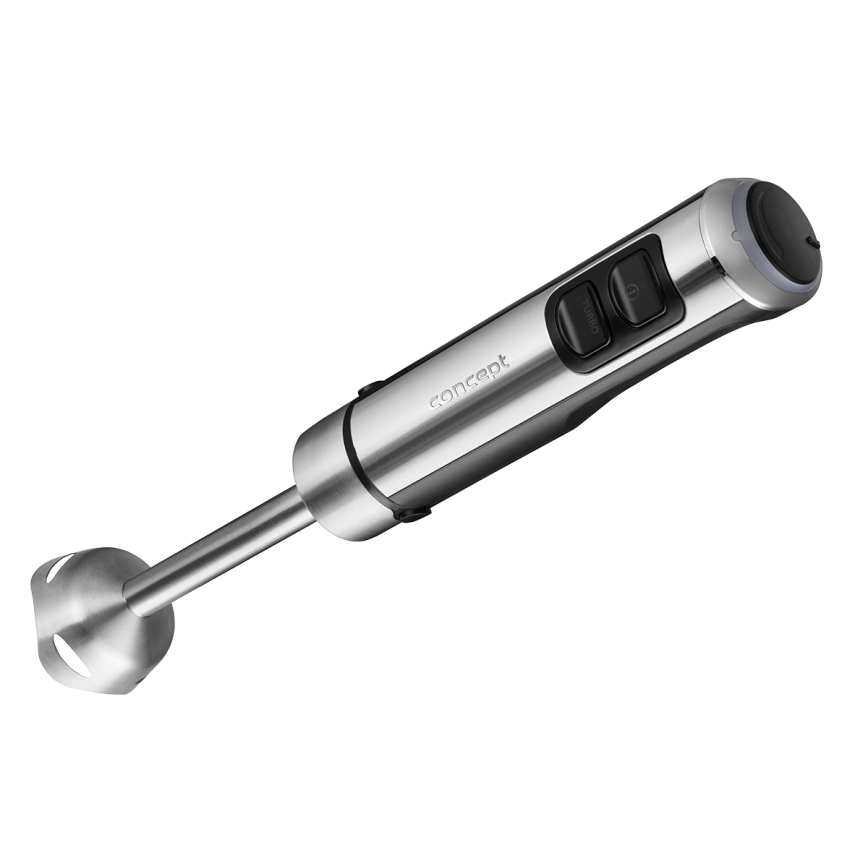 Concept TM5510 - Sauvasekoitin lisävarusteiden kanssa 1500W/230V musta/ruostumaton