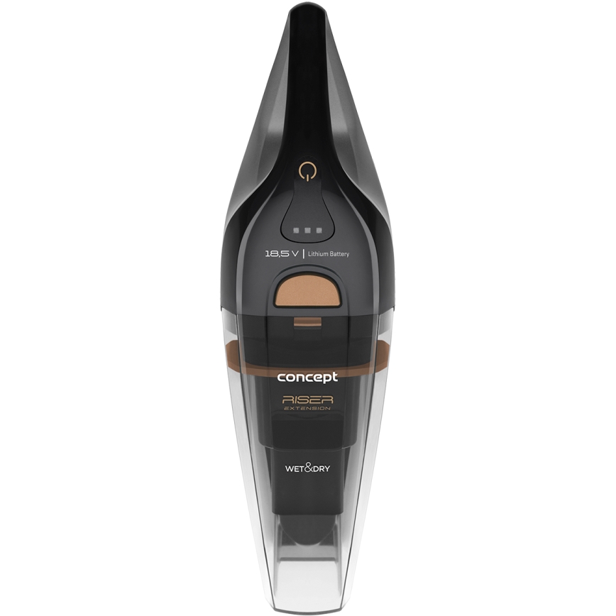 Concept VP4353-Käsi-imuri WET & DRY RISER EXTENSION 110W/18,5V 2200 mAh musta