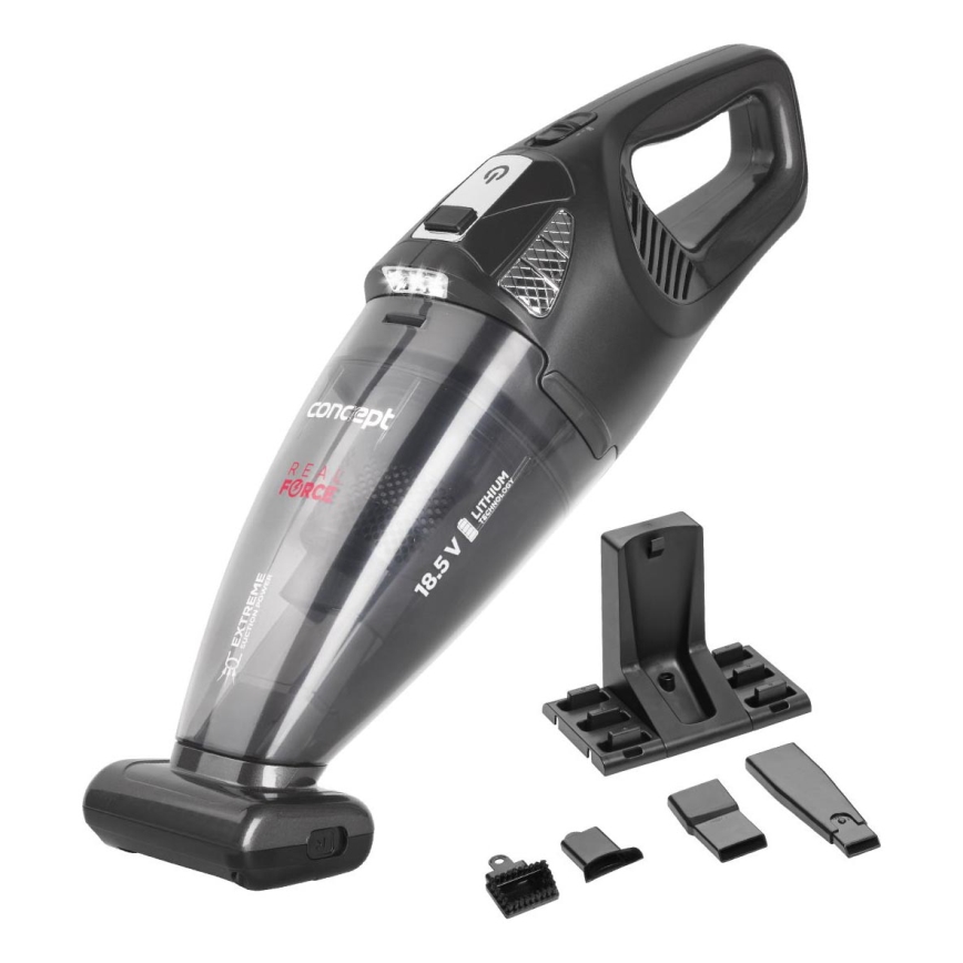 Concept VP4380 - Käsi-imuri REAL FORCE 110W/18,5V 2200 mAh musta