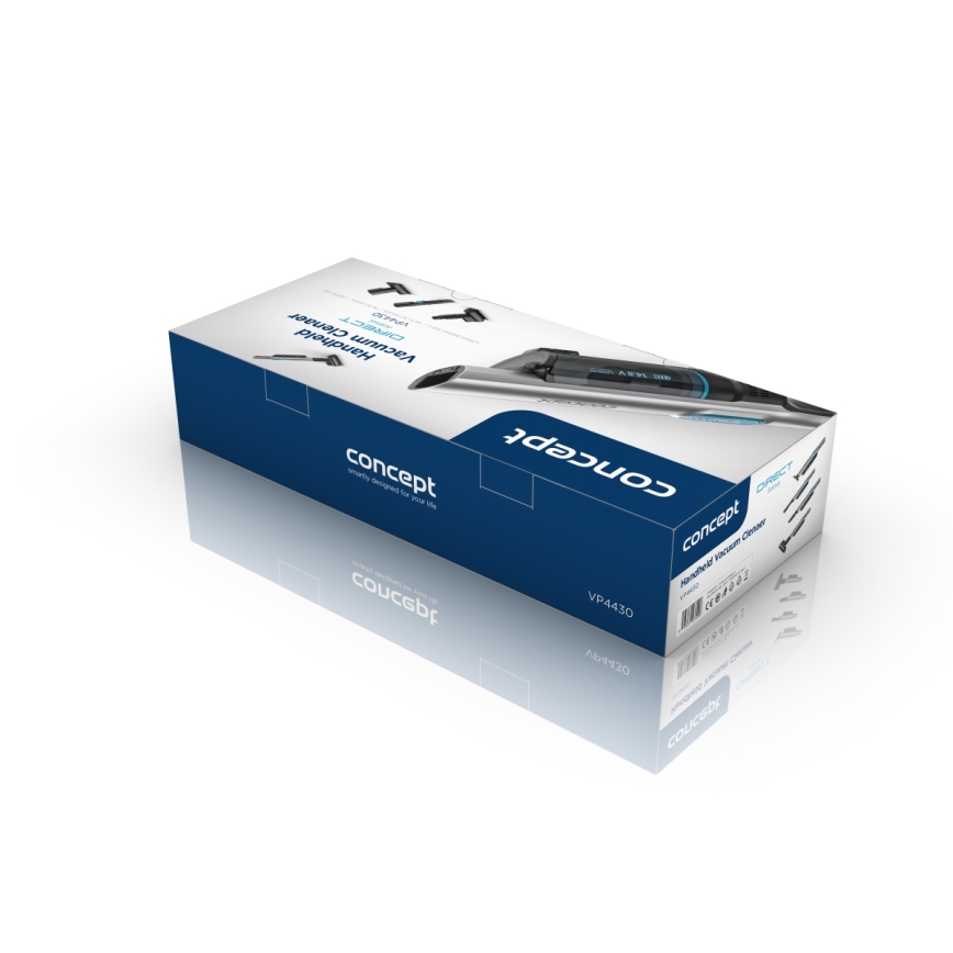 Concept VP4430 - Käsi-imuri DIRECT ANIMAL 180W/14,8V 2200 mAh musta