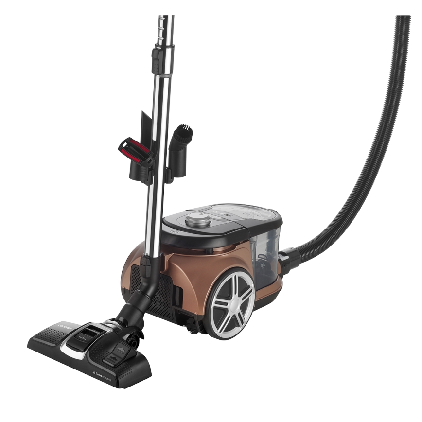 Concept VP5240N - Pussiton pölynimuri 4A RADICAL PET EXPERT 2,5 l 800W/230V pronssi