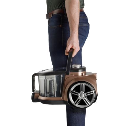 Concept VP5240N - Pussiton pölynimuri 4A RADICAL PET EXPERT 2,5 l 800W/230V pronssi