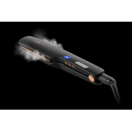 Concept VZ6010 - Höyrysuoristin LED-näytöllä ELITE STEAM BOOST 54W/230V musta