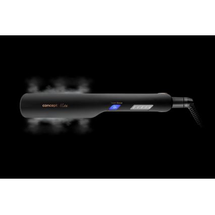 Concept VZ6010 - Höyrysuoristin LED-näytöllä ELITE STEAM BOOST 54W/230V musta