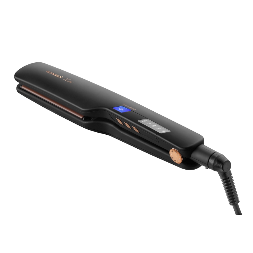 Concept VZ6010 - Höyrysuoristin LED-näytöllä ELITE STEAM BOOST 54W/230V musta