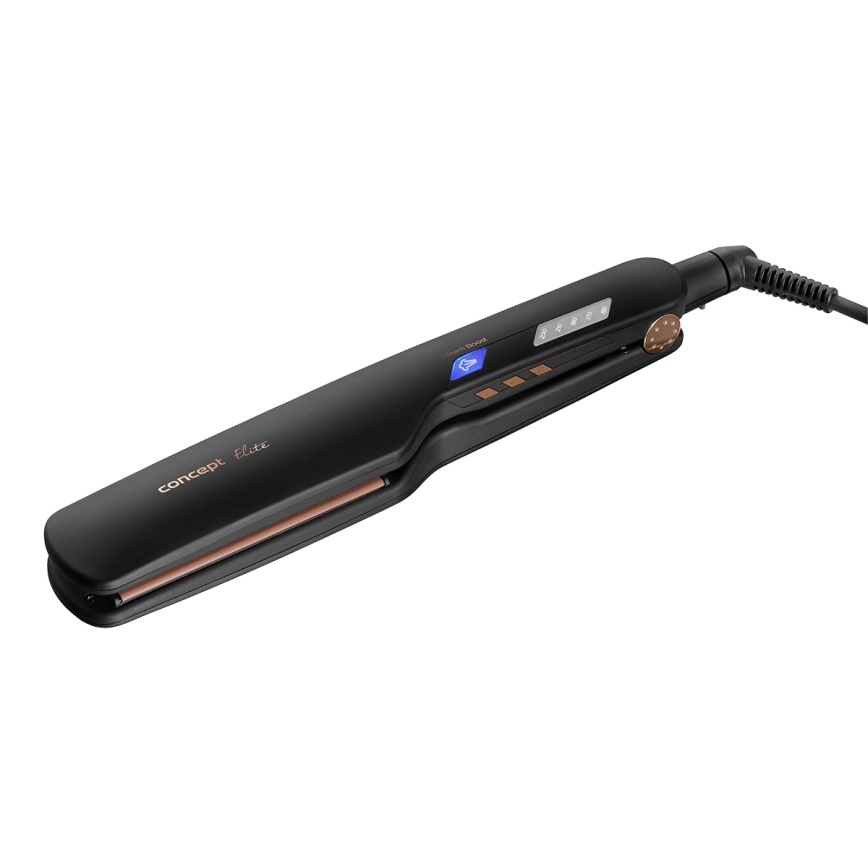 Concept VZ6010 - Höyrysuoristin LED-näytöllä ELITE STEAM BOOST 54W/230V musta