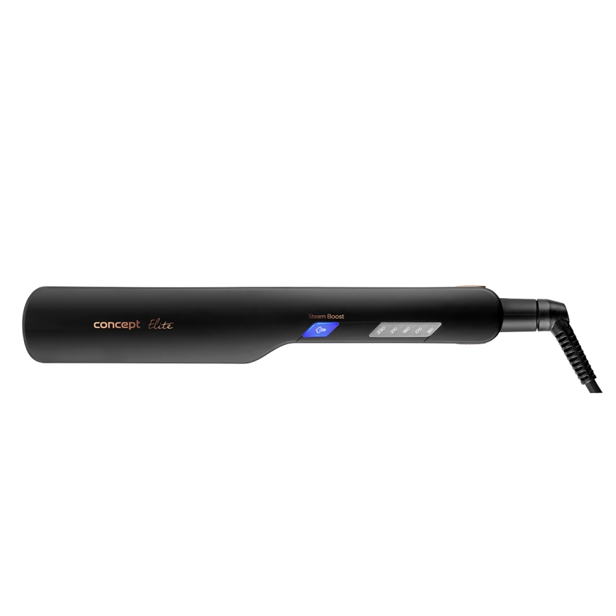 Concept VZ6010 - Höyrysuoristin LED-näytöllä ELITE STEAM BOOST 54W/230V musta