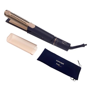 Concept VZ8100 - PROFI CARE hiusten suoristusrauta 60W/230V sininen/kultainen