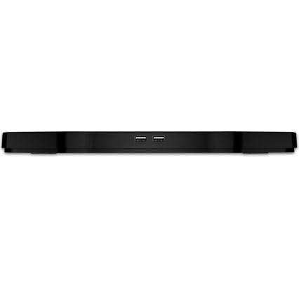 CONNECT IT CCP-2200-BK - Jäähdytystyyny kannettavalle tietokoneelle 4x tuuletin 2xUSB musta//sininen