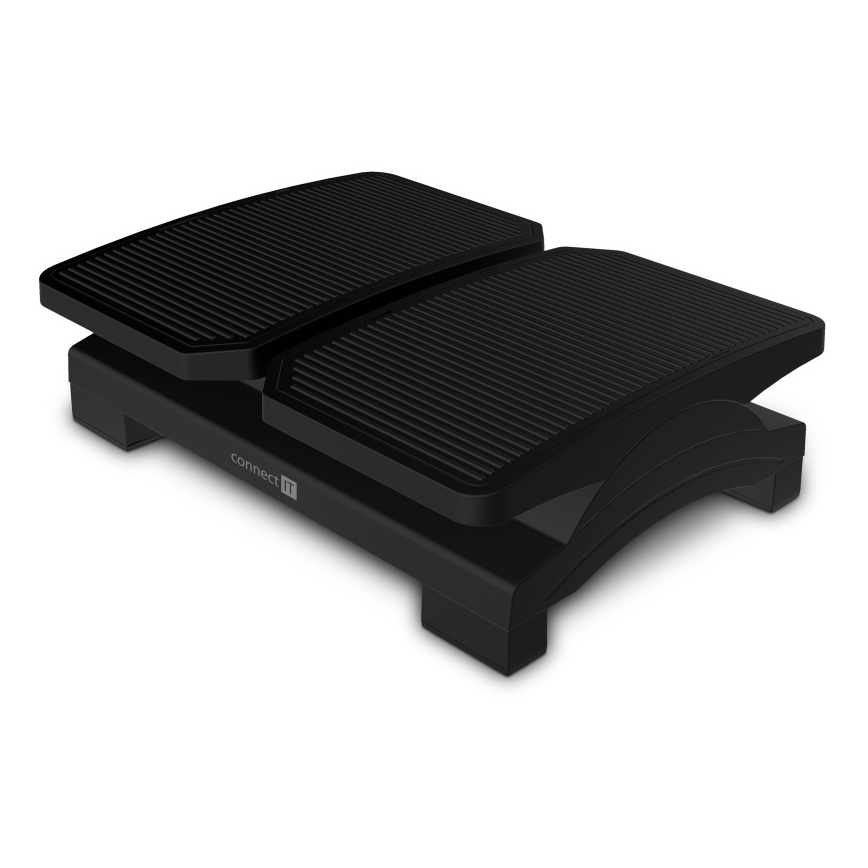 CONNECT IT CFH-4100-BK - Säädettävä jalkatuki musta