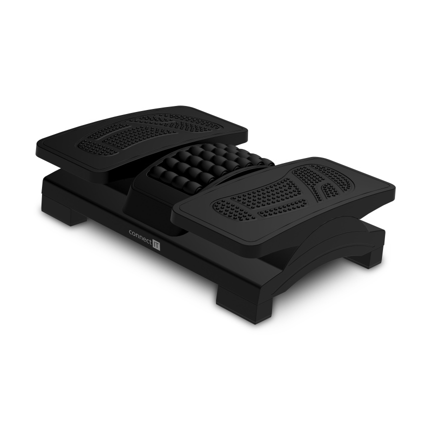CONNECT IT CFH-4105-BK - Säädettävä musta jalkatuki