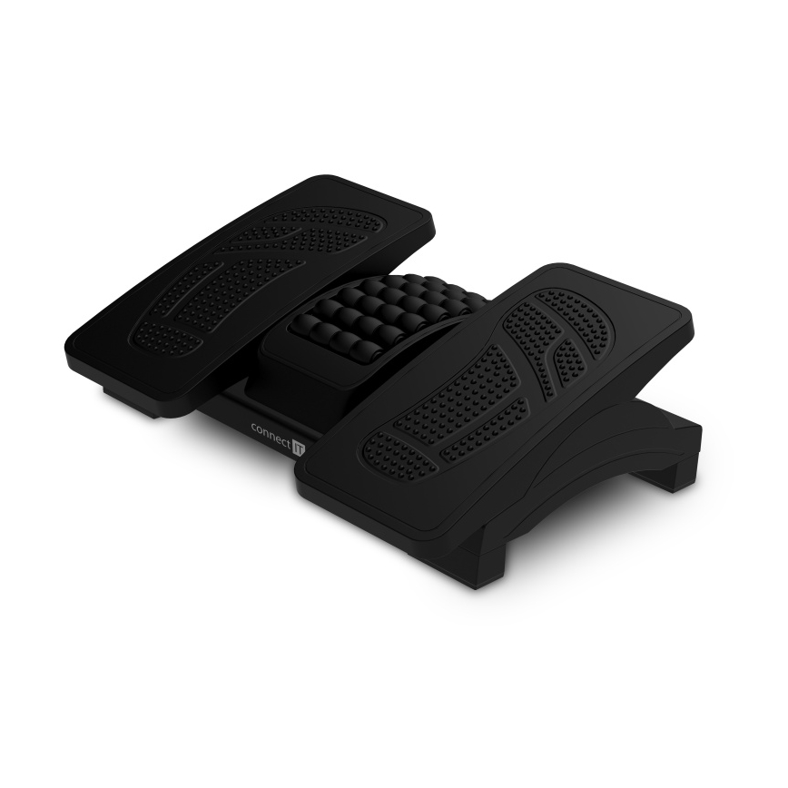 CONNECT IT CFH-4105-BK - Säädettävä musta jalkatuki