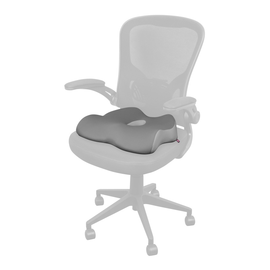 CONNECT IT CFH-5901-GY - Ergonominen tuolinpehmuste harmaa
