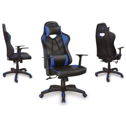 CONNECT IT CGC-0700-BL - Pelituoli LeMans Pro musta/sininen
