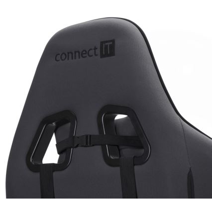 CONNECT IT CGC-1200-GY - Pelituoli Monaco Pro harmaa/musta