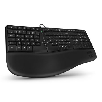 CONNECT IT CKB-2800-CS - Ergonominen langaton näppäimistö CZ/SK-lokalisaatiolla musta