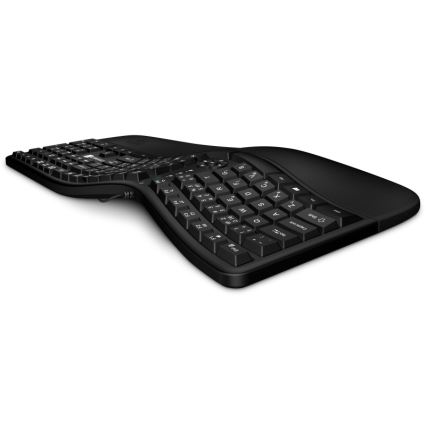 CONNECT IT CKB-2800-CS - Ergonominen langaton näppäimistö CZ/SK-lokalisaatiolla musta
