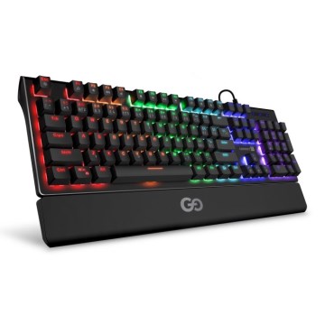 CONNECT IT CKB-7050-CS - LED RGB Langallinen pelinäppäimistö CZ/SK-lokalisaatiolla musta