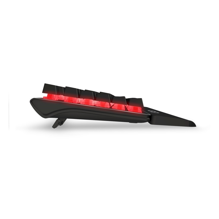 CONNECT IT CKB-7050-CS - LED RGB Langallinen pelinäppäimistö CZ/SK-lokalisaatiolla musta