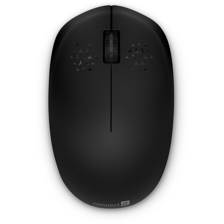 CONNECT IT CKM-4500-CS - Langaton näppäimistö ja hiiri 1000 DPI CZ/SK-lokalisaatiolla 1xAAA + 1xAA musta