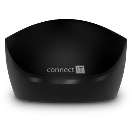 CONNECT IT CKM-4500-CS - Langaton näppäimistö ja hiiri 1000 DPI CZ/SK-lokalisaatiolla 1xAAA + 1xAA musta