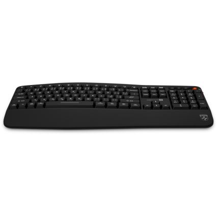 CONNECT IT CKM-6010-CS - Ergonominen langaton näppäimistö ja hiiri 800/1200/1600/2400 DPI CZ/SK-lokalisaatiolla 1xAA + 2xAAA musta