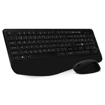 CONNECT IT CKM-7803-CS - Langaton näppäimistö ja hiiri 1200 DPI CZ/SK-lokalisaatiolla 1xAAA + 1xAA musta