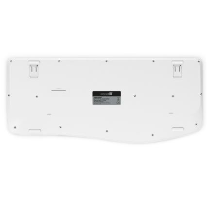 CONNECT IT CKM-7804-CS - Langaton näppäimistö ja hiiri 1200 DPI CZ/SK-lokalisaatiolla 1xAAA + 1xAA valkoinen