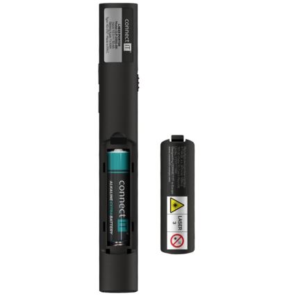 CONNECT IT CLP-2050-BK - Langaton esittelylaite laserosoittimella 1xAAA