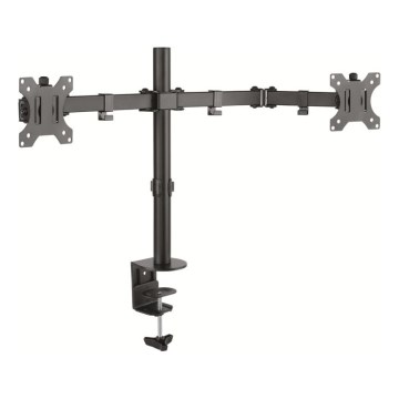 CONNECT IT CMF-3203-BK - Yleiskäyttöinen pidike kahdelle näytölle 13-32” musta
