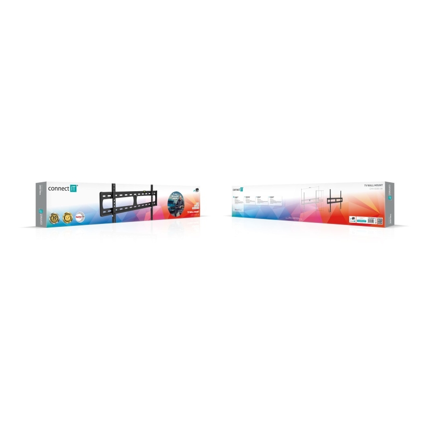 CONNECT IT CMH-6090-BK - TV-seinäteline 40-100” musta