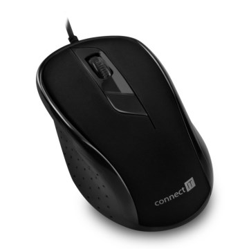CONNECT IT CMO-1200-BK - Langallinen hiiri 1000 DPI musta