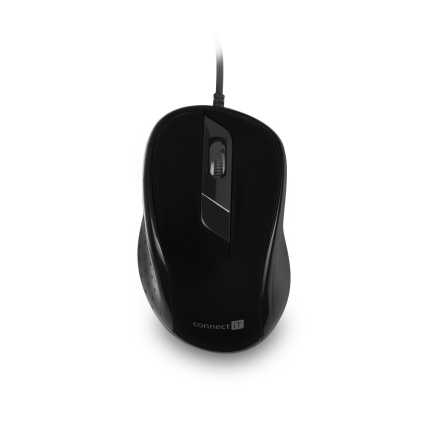 CONNECT IT CMO-1200-BK - Langallinen hiiri 1000 DPI musta