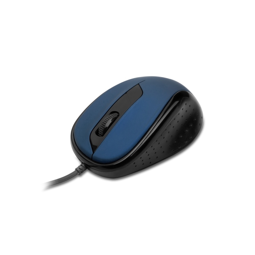 CONNECT IT CMO-1200-BL - Langallinen hiiri 1000 DPI musta/sininen