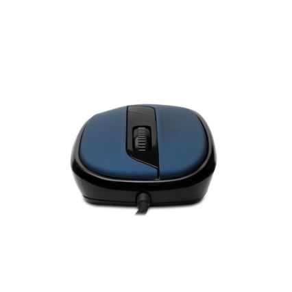 CONNECT IT CMO-1200-BL - Langallinen hiiri 1000 DPI musta/sininen