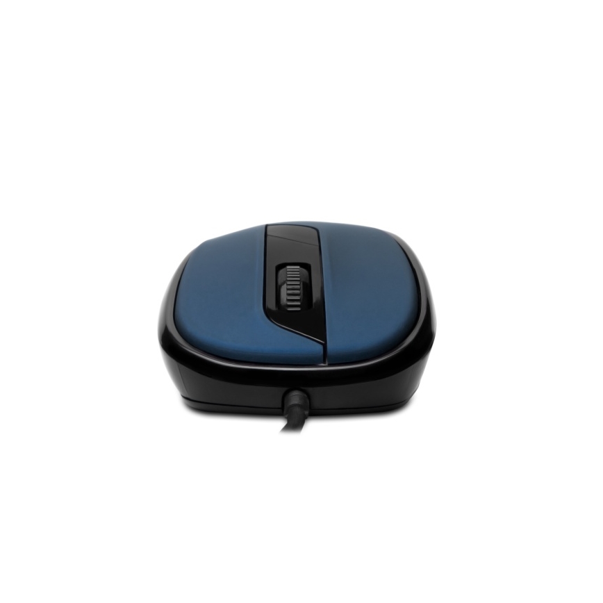 CONNECT IT CMO-1200-BL - Langallinen hiiri 1000 DPI musta/sininen