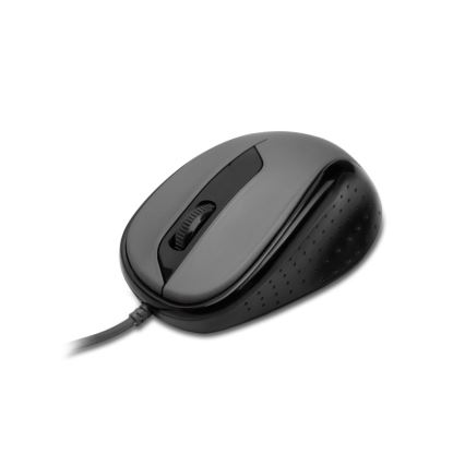 CONNECT IT CMO-1200-GY - Langallinen hiiri 1000 DPI musta/harmaa