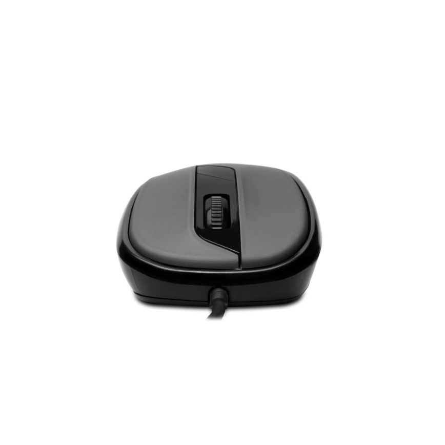 CONNECT IT CMO-1200-GY - Langallinen hiiri 1000 DPI musta/harmaa