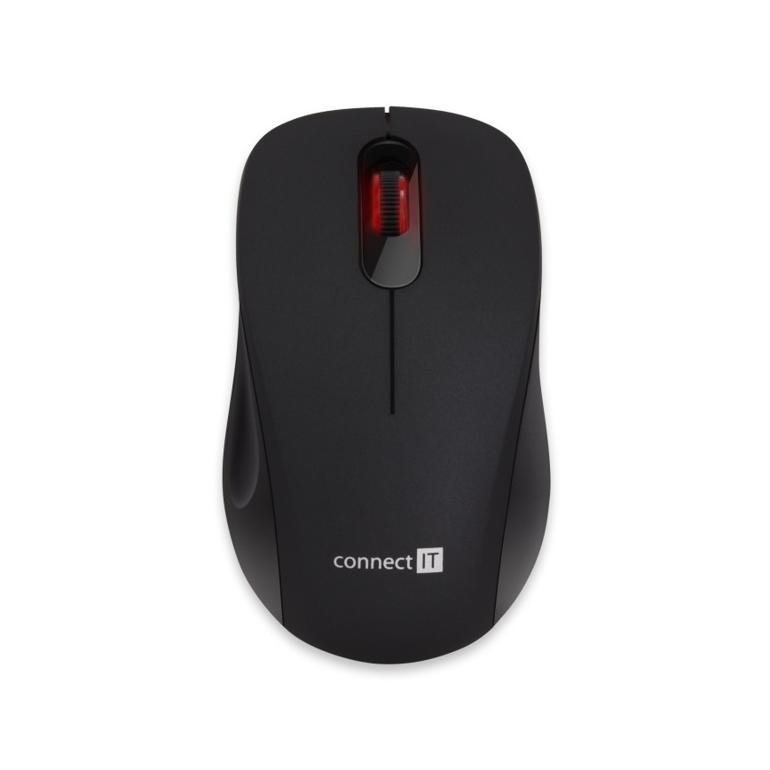 CONNECT IT CMO-2230-BK - Langaton hiljainen hiiri MUTE 1200 DPI 1xAA musta