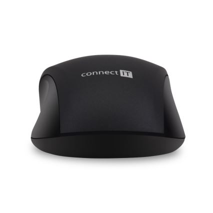 CONNECT IT CMO-2230-BK - Langaton hiljainen hiiri MUTE 1200 DPI 1xAA musta