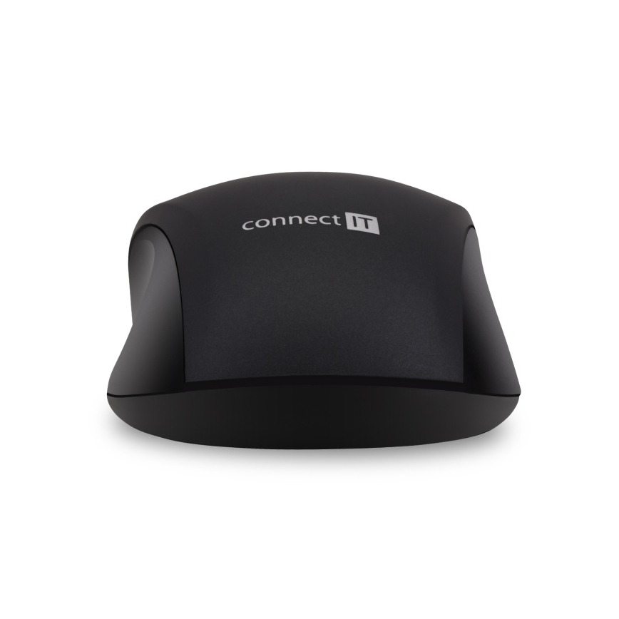 CONNECT IT CMO-2230-BK - Langaton hiljainen hiiri MUTE 1200 DPI 1xAA musta