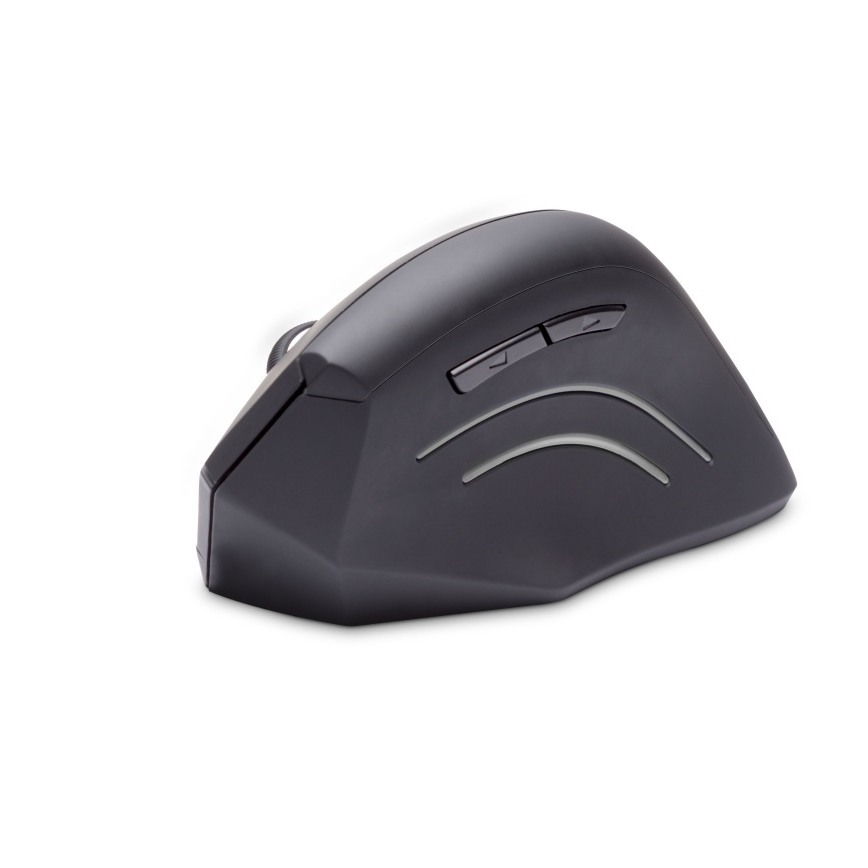 CONNECT IT CMO-2510-BK - Ergonominen langaton hiiri Verti Wireless 800/1200/1600 DPI 2xAAA musta