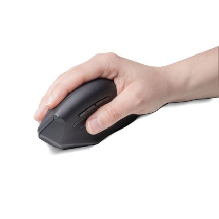 CONNECT IT CMO-2510-BK - Ergonominen langaton hiiri Verti Wireless 800/1200/1600 DPI 2xAAA musta