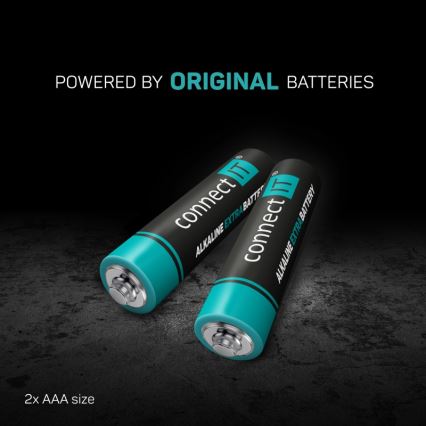 CONNECT IT CMO-2510-BK - Ergonominen langaton hiiri Verti Wireless 800/1200/1600 DPI 2xAAA musta