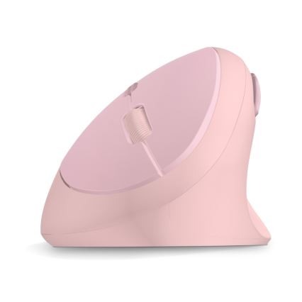 CONNECT IT CMO-2600-PK - Ergonominen langaton hiiri 800/1200/1600 DPI 1xAA vaaleanpunainen