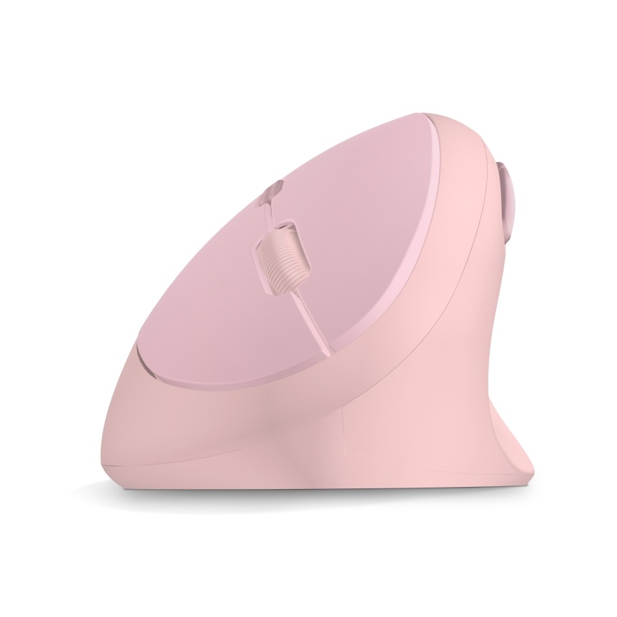 CONNECT IT CMO-2600-PK - Ergonominen langaton hiiri 800/1200/1600 DPI 1xAA vaaleanpunainen