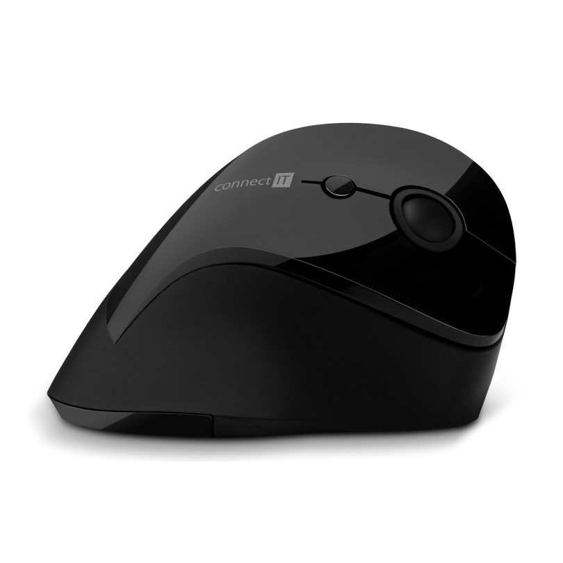 CONNECT IT CMO-2700-BK - Ergonominen langaton hiiri 800/1200/1600 DPI 1xAA musta